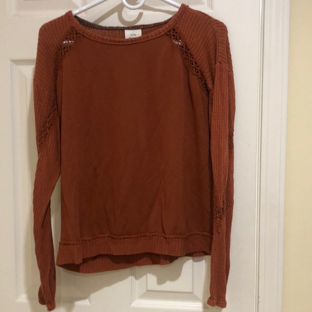Knox Rose sweatshirt with sleeve details Medium